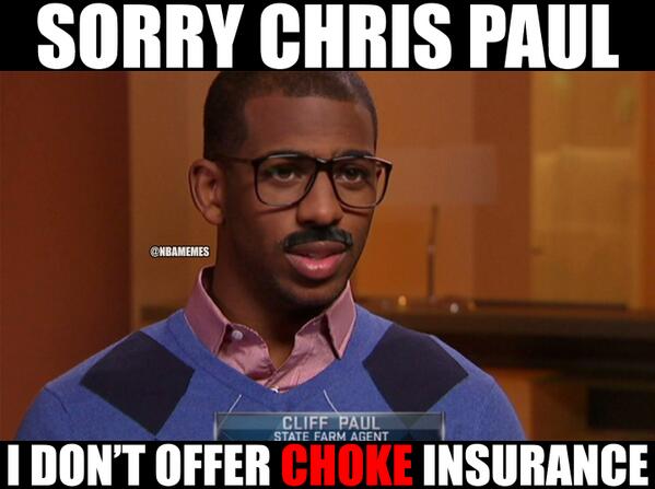 NBA Memes on Twitter: "Even Cliff Paul couldn't help out Chris Paul