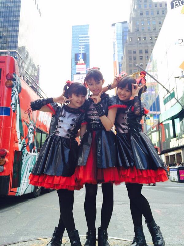 太鼓ちゃん Tajko Chan V Twitter ベビーメタル ニューヨークで かわいい Babymetal Http T Co g9srj9tf