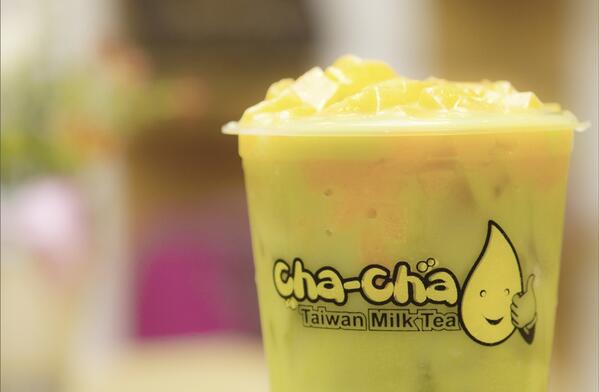 ChaChaMilkTea's tweet image. A cup of Green Milk Tea to satisfy your thirst #Greenmilktea #chachamilktea
