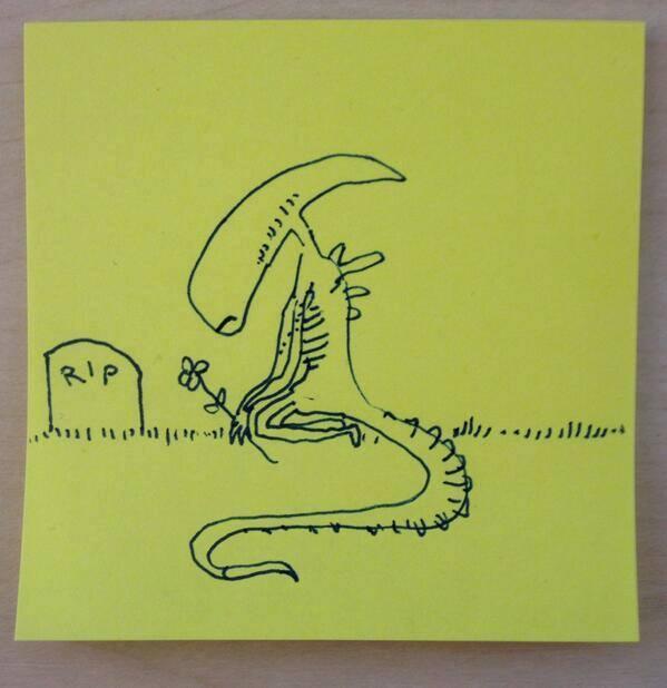 EndoftheLineLDN's tweet photo. #RIPGiger http://t.co/mUkQWfdDGW
