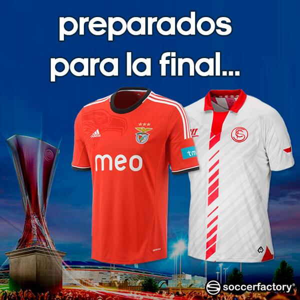 soccerfactoryes's tweet photo. Gana la camiseta de uno de los finalistas de la #EuropaLeague. Sígue a @soccerfactoryes y haz RT para participar. http://t.co/it0wNcUmi3