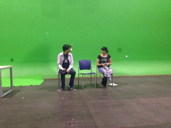 verusverita's tweet image. Últimos ensayos de #DireccióndeActores con @roque_a_ortiz y @LorenaStinson de CAV de @CECDL