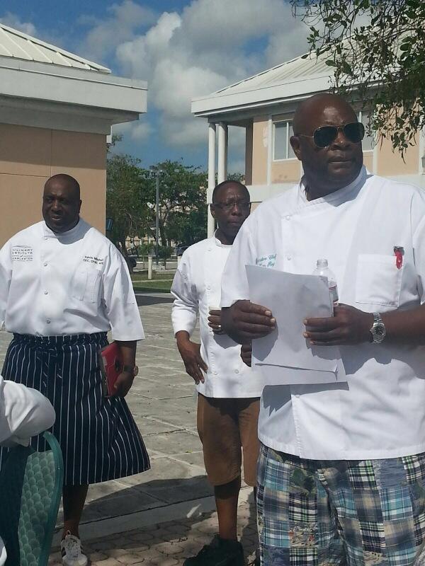 minoritychefs's tweet photo. @chefwaj @Chefdejuan  Nassau swag! http://t.co/OtUBFZwHns