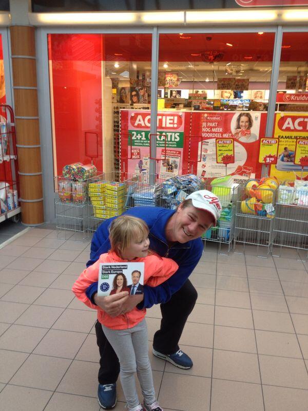 Zaterdag met #D66 succesvol in #Enkhuizen en #Medemblik geflyerd voor de #europeseverkiezingen. Volgend weekend weer!