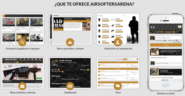 AirsoftersArena's tweet photo. ¿Cuánto hace que no juegas a una partida? 
¡Únete a la mejor #RedSocial de #Airsoft!  https://t.co/lfpPYjTgwP http://t.co/9uZaZCjSB1