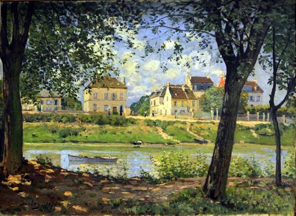 emilnolde1's tweet image. "@AZanzarone: Villaggio sulle rive della Senna
Alfred Sisley
1872
olio su tela
59 x 80 cm
- http://t.co/gU7ImP9x7r"