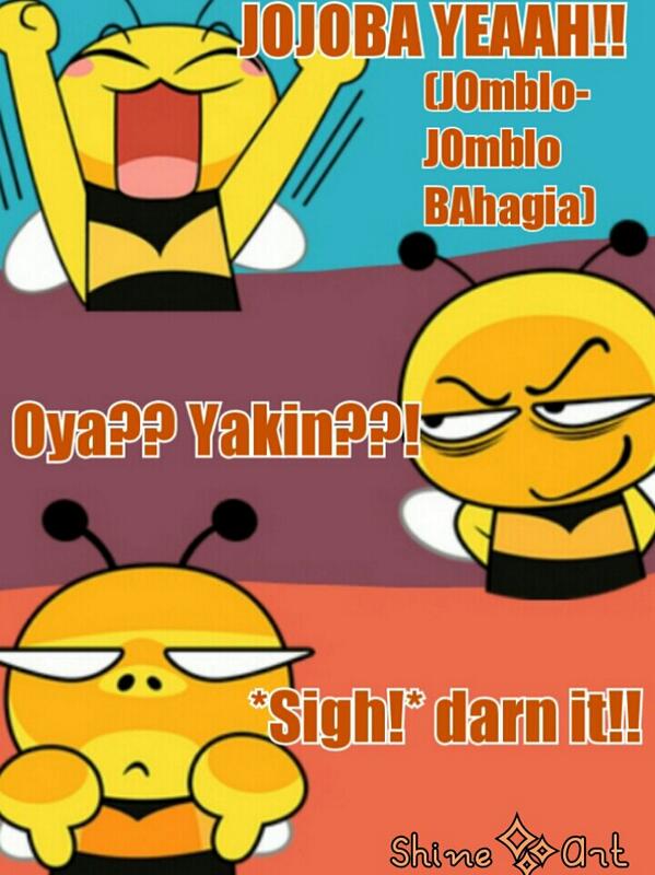 Yakin kah kamu itu jojoba? Coba yg yakin angkat keteknya eh tangannya :p