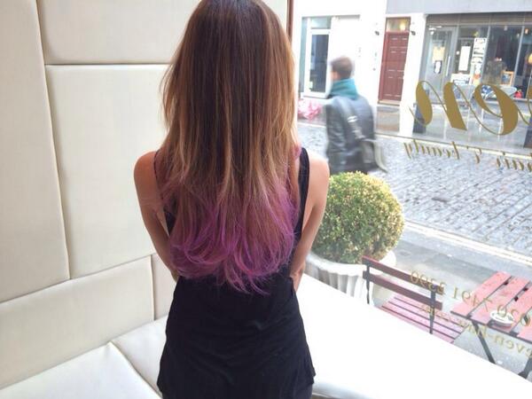 JacqTarlier's tweet image. @DianaEspir @ElevenHair @Joico Loving your luscious lilac! #joico #intensities