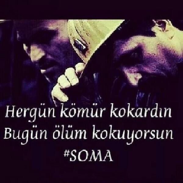 Hergün kömür kokardın, bugün ölüm kokuyorsun...  #Soma  #İsKazasıDeğilCinayet  #SomadaKazaDeğilCinayetVar