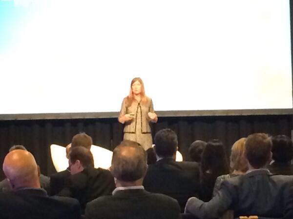 Madskej's tweet photo. Polly Sumner on the internet of customers here on Børsen IT Value @FluidoTweets #bitvdk http://t.co/VUmvEFfYDg