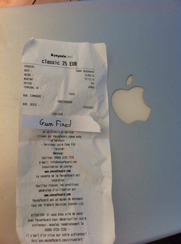 GunFixed's tweet image. Une paysafecard de 25€ a gagner parmi ceux qui achèteront le match du jour et qui RT ce message