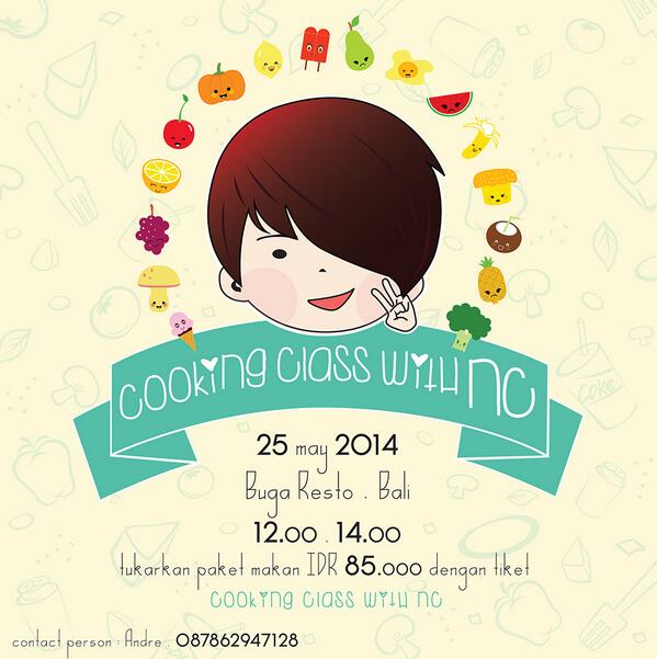 setelah Making Pizza with NC di Jakarta, skrg giliran kalian NCiousBali ^^ yuk semua ikut Cooking Class with NC ^^