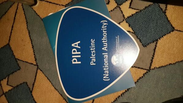 hwahidi's tweet photo. Proud of being palestinian. PIPA is voting http://t.co/1BH6G8pW8W