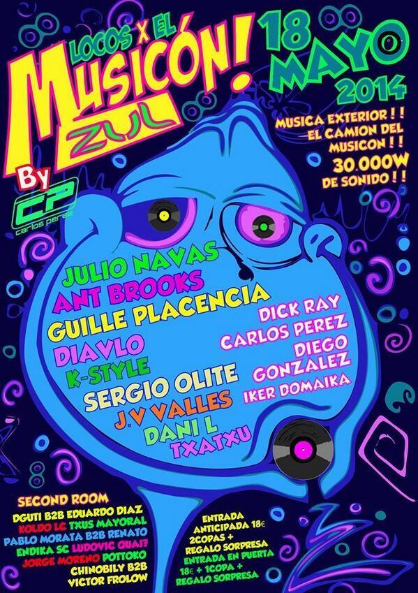 Fieston este domingo en ZuL, Locos x el Musicon!!!
