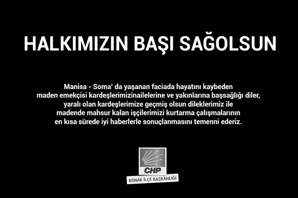 #Soma #İsKazasıDeğilCinayet #GünKömürKarası