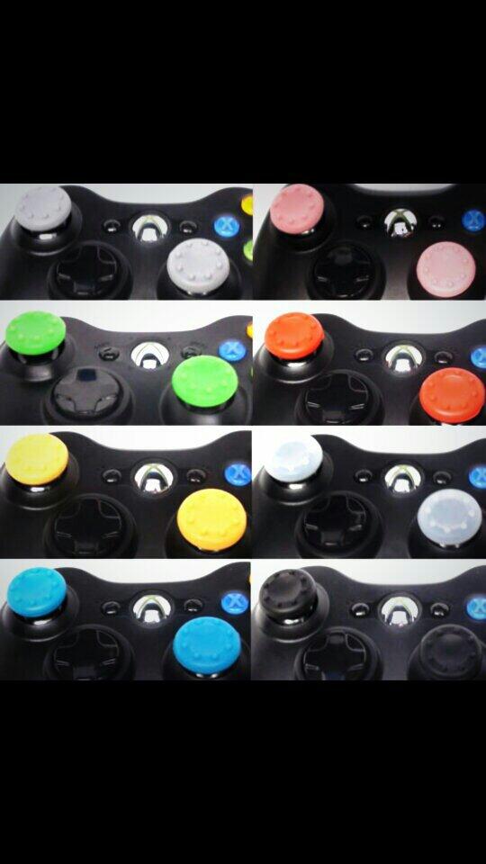 OutBurstCustom's tweet image. Some color choices on analog sticks...Xbox 360 or Ps3