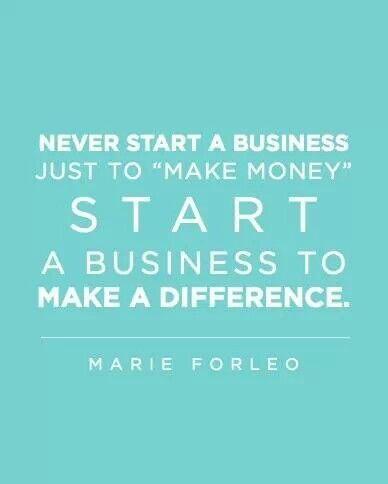 ShowoffByDesign's tweet photo. "Never start a business just to make money, start a business to make a difference."~Forleo #Entrepreneur #Ecommerce http://t.co/7yWvP1lrRB