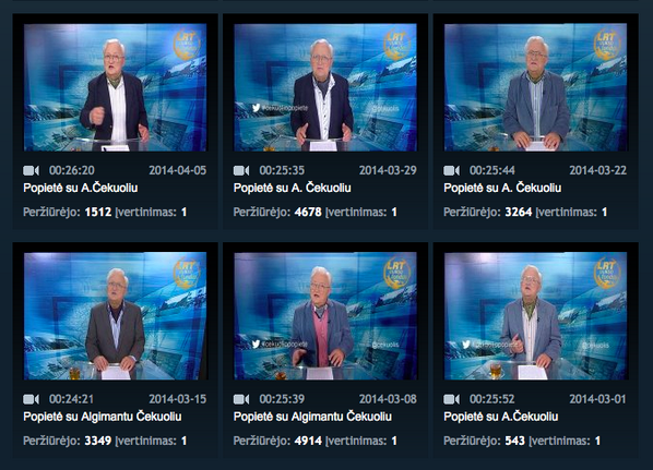 cekuolis's tweet image. Kolegos, noriu priminti, kad visas mano laidas galite rasti ir peržiūrėti LRT mediatekoje: bit.ly/popiete