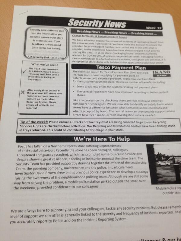 Lockdown2014's tweet image. Do you have your security news on display this week . Rt when you have