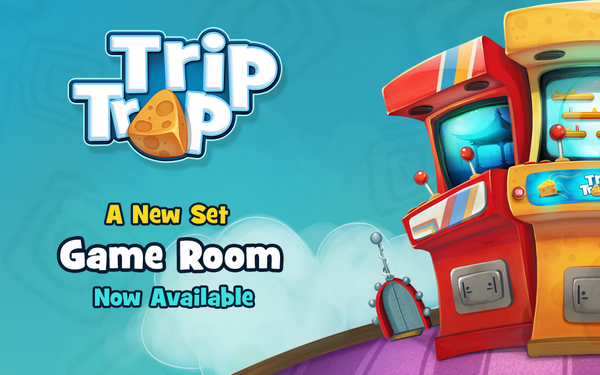 TripTrapGame's tweet photo. NEW LEVELS!!! The latest update features a new set GAME ROOM with 20 new levels! Get it today! http://t.co/SJUrCCMJEk http://t.co/XT2SehFVX0