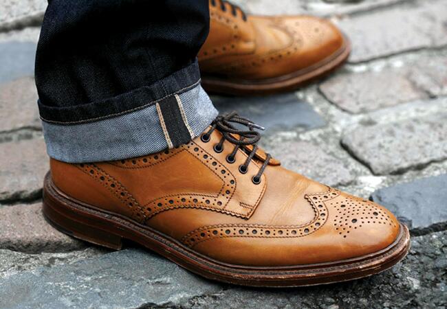 Loake chester hotsell tan