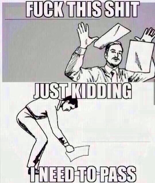 How I feel about this maths test :/ roughly every 3-4mins #engineeringproblems #maths2