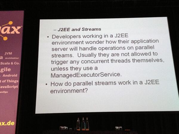 wolflook's tweet image. Brian Goetz mentioned #Java EE and Streams #java8qa @jaxcon #applicationserver