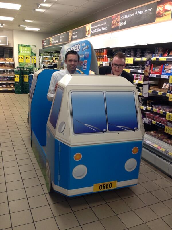 All aboard the Oreo van! <a href="/LloydEdwards/">Lloyd Edwards</a>