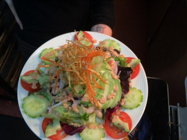 louiepaulbistro's tweet photo. Our prawn and avocado cocktail. We never send you home hungry!!!! http://t.co/ManKt7wYUW