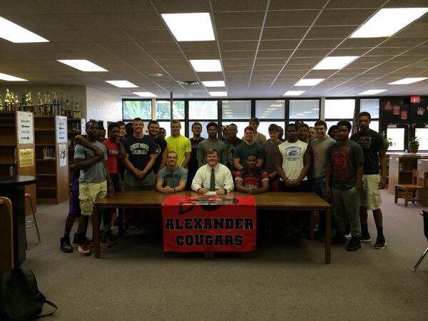 Congrats to Cameron Carder on signing with LaGrange College. 
#playingonsaturdays!