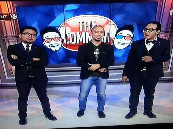 Marcell Siahaan with Danang &amp; Darto at The Comment! @MarcellSiahaans <a href="/netmediatama/">Netmedia</a>