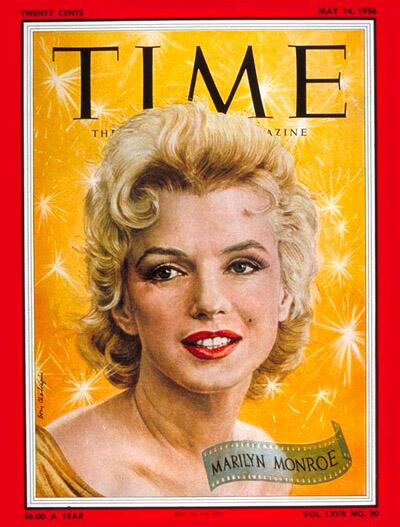 "@MarilynMonroe: 58 Years Ago Today: @MarilynMonroe appears on the cover of @TIME. http://t.co/5nOCtyWPy4"