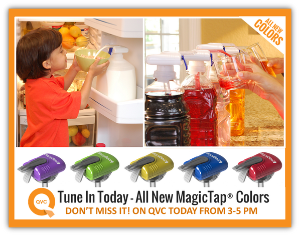 Don't miss your chance to snag ALL NEW <a href="/TheMagicTap/">The Magic Tap</a> colors on <a href="/QVC/">QVC</a> today! Tune in 3-5 PM EST qvc.co/MagicTap