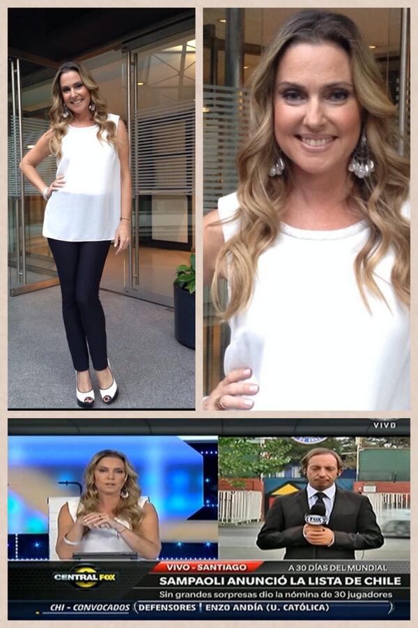 En #CentralFOX martes por la tarde vestida x <a href="/sathyabyms/">SATHYA</a> #foxlook me encanta Sathya pic-collage.com/_BJNN97SD