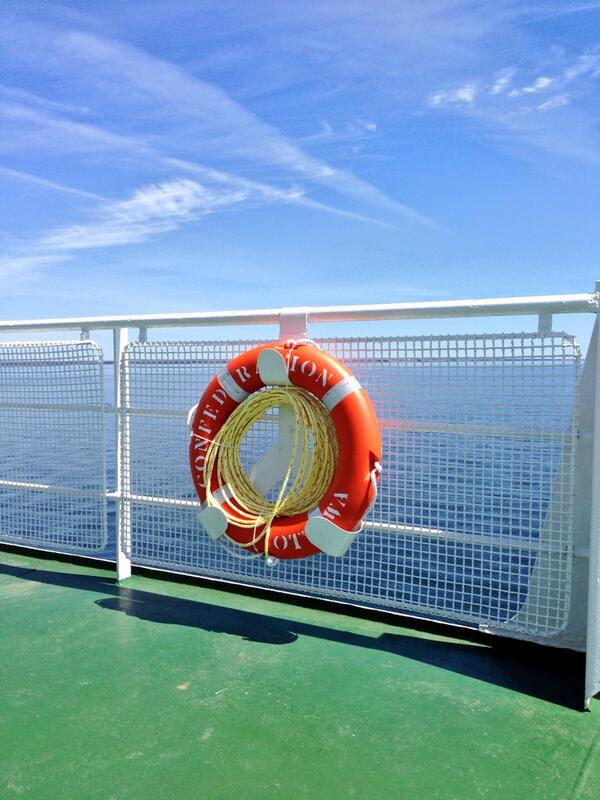 #clearskies #clearsailin @NFLFerries