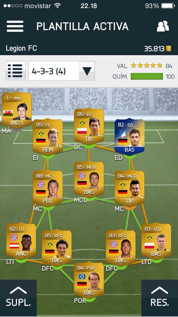 MoneyUt's tweet image. Sorteo de plantilla bundesliga, por 50k