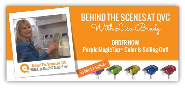 We're #behindthescenes with <a href="/lisabradyqvc/">LisaJBrady</a> who says to order NOW, purple is almost sold out! qvc.co/MagicTap