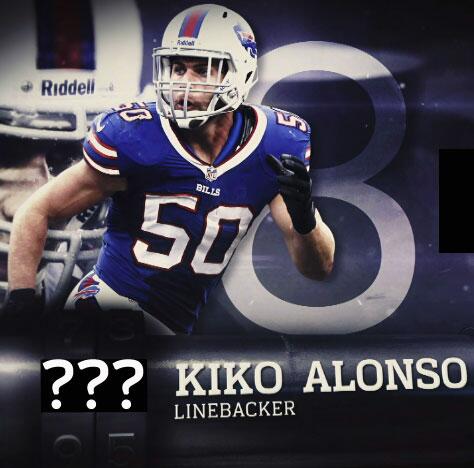 nflnetwork's tweet photo. SPOILER ALERT: @Kiko__Alonso has made the Top 100 Players of 2014!

#90 - #81 revealed TONIGHT (9pm ET)! #NFLTop100 http://t.co/Ubm9k4fHLK