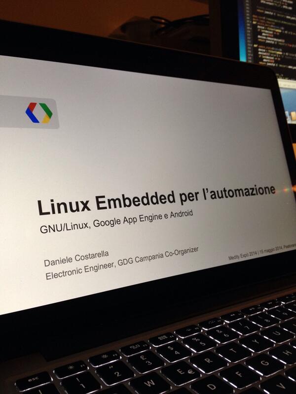 dcostarella's tweet image. A proposito di #linuxembedded, appena terminate le slide per @MedityExpo. Ci vediamo domani a Caserta! #gdgcampania