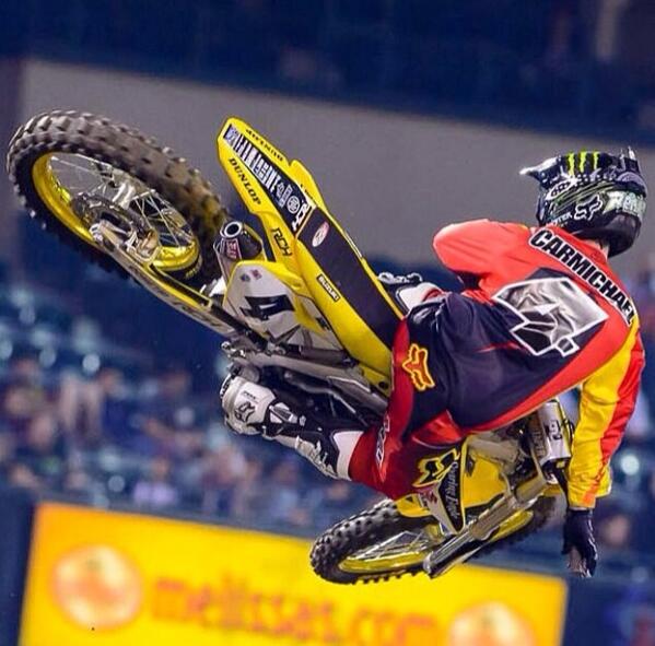 The G.O.A.T., <a href="/RickyCarmichael/">Ricky Carmichael</a>. #rchracing #whipitwednesday <a href="/SoaringEagle777/">Soaring Eagle</a> <a href="/suzukicycles/">Suzuki</a> <a href="/foxracing/">Fox Racing</a>