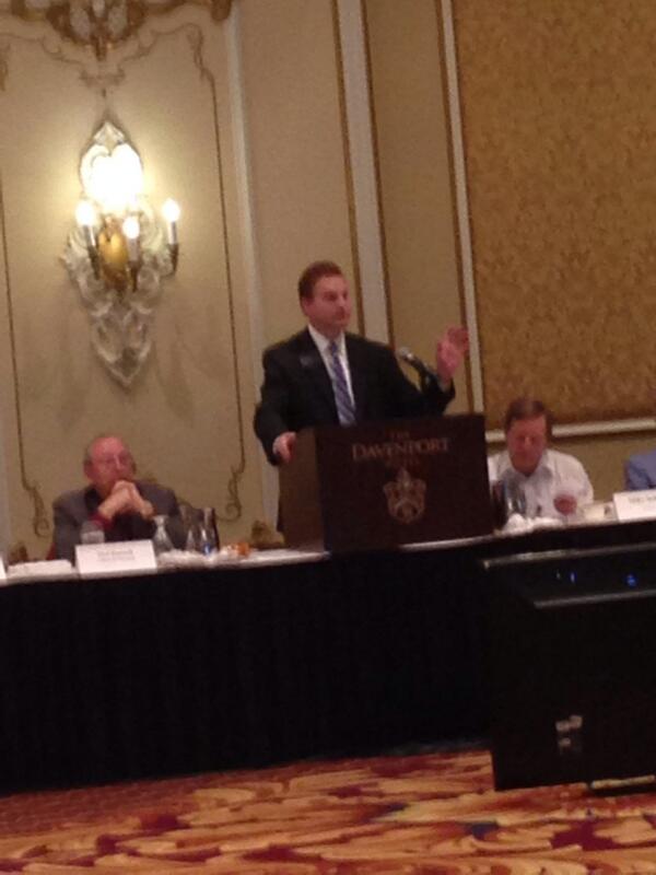 AWB Kris Johnson addresses members at spring meeting in Spokane <a href="/NorthwestUPSers/">Northwest UPSers</a>