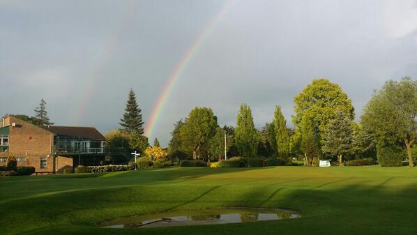 Yesterday from behind the 18th