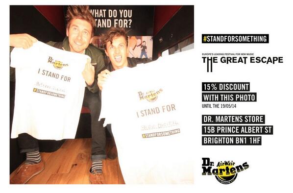 nichparry's tweet photo. Reppin' @believedigital in the @drmartens van at #TGE2014 #standforsomething http://t.co/HljsoUrZ6a