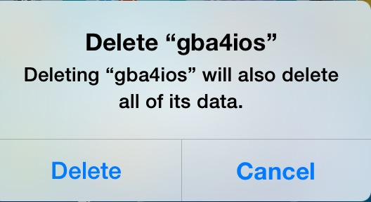 iKilledAppl3's tweet image. Goodbye #GBA4iOS