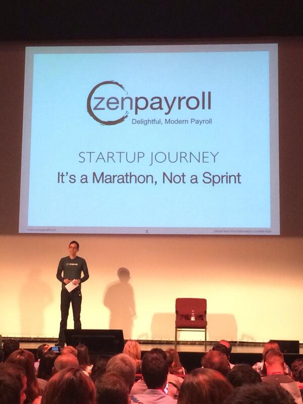 springyouridea's tweet photo. Listening to @joshuareeves @zenpayroll #startconf
It's a marathon not a sprint!
#startup #tech http://t.co/UdgSAgWCq0