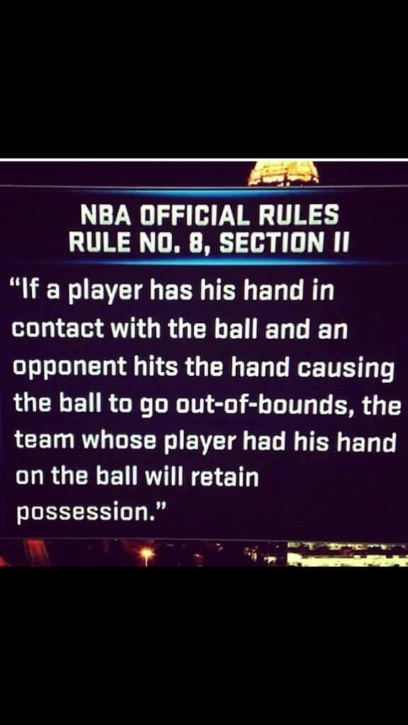 brennanis2nd's tweet photo. This should clear up all the controversy about last nights Thunder game http://t.co/DfLSuEjWpV