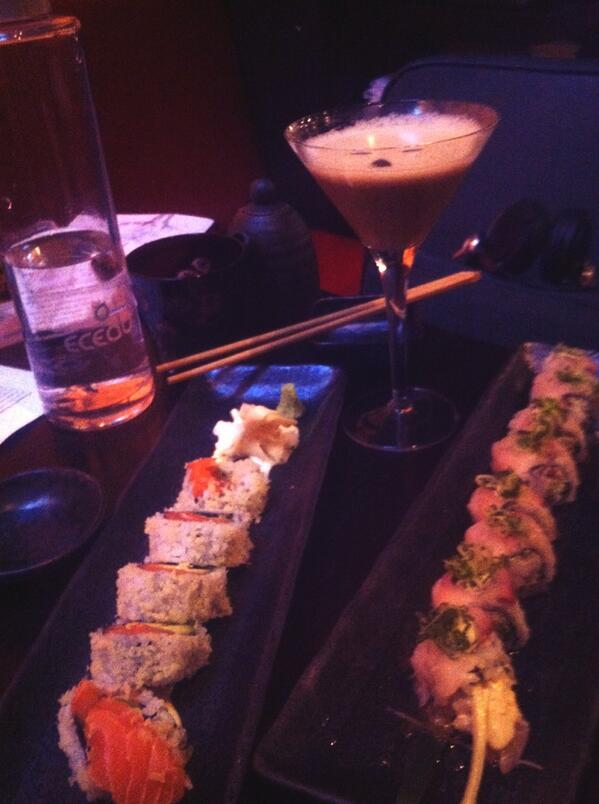 Best thing about doing a shoot for the new Asian brasserie on Brompton road...