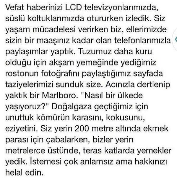 Hakkınızı helal edin