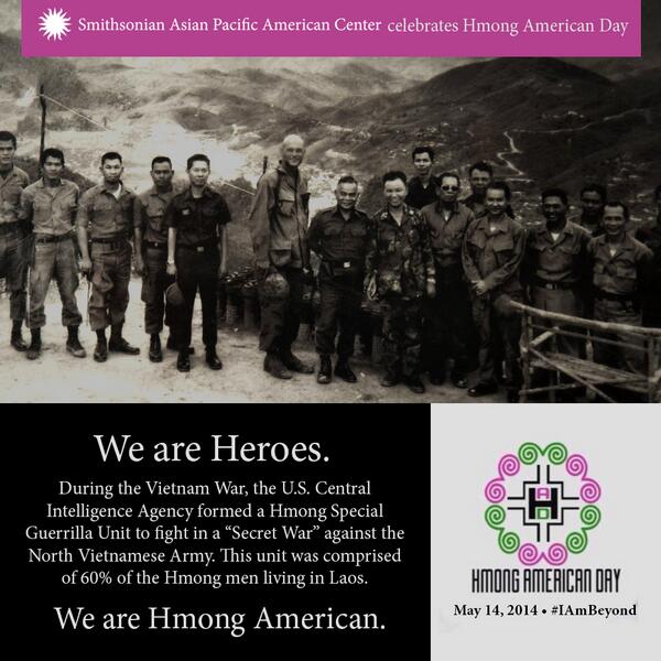 Smithsonian Asian Pacific American Center (@smithsonianapa) on Twitter photo Today is #Hmong American Day! We recognize the impact #HmongAmericans make on American History <a href="/HADMay14/">Hmong American Day</a> #IAmBeyond Today is #Hmong American Day! We recognize the impact #HmongAmericans make on American History <a href="/HADMay14/">Hmong American Day</a> #IAmBeyond