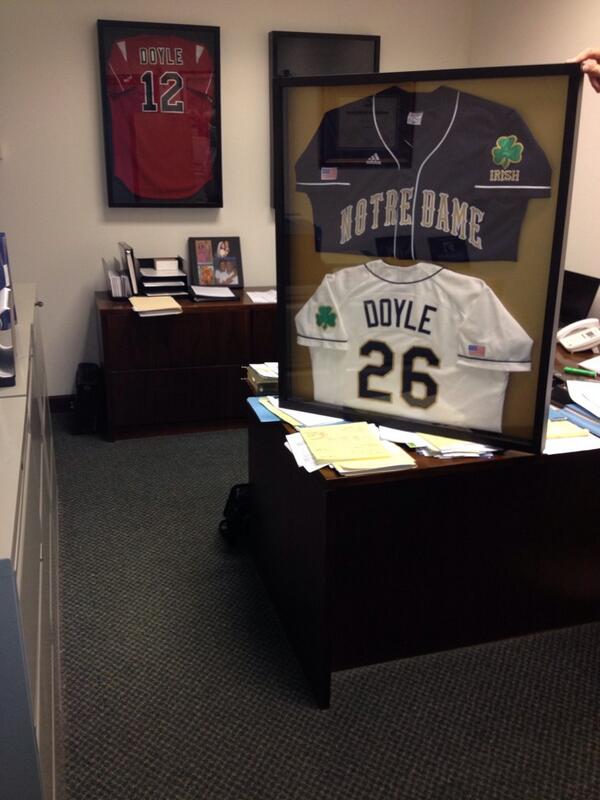 BopsyUno's tweet photo. @NDBaseball http://t.co/U13PeGP9x3